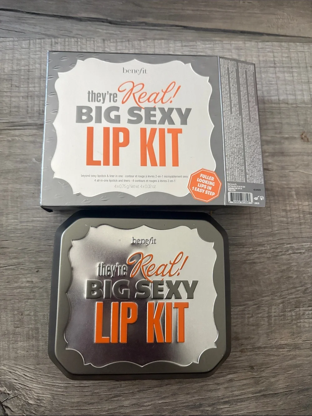 benefit they're REAL BIG SEXY LIP KIT lip liner lipstick make up
